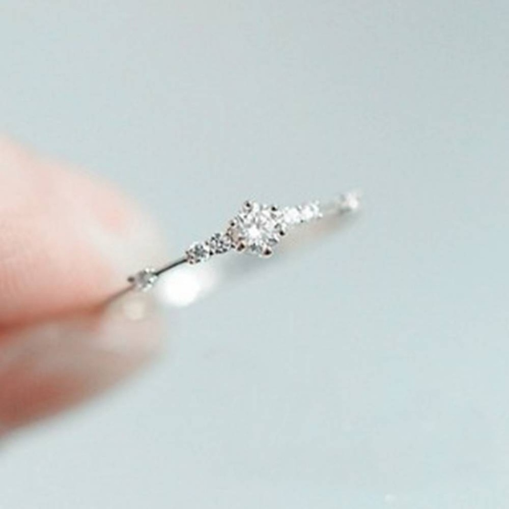 Eternity Thin Beautiful Ring Size 6